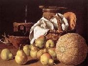 unknow artist, Classical Still Life, Fruits on Table
